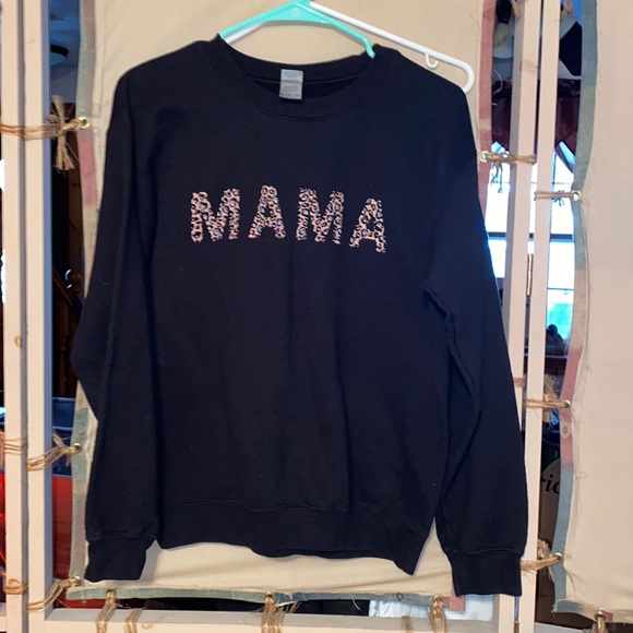 Mama cheetah print pullover - Picture 1 of 3